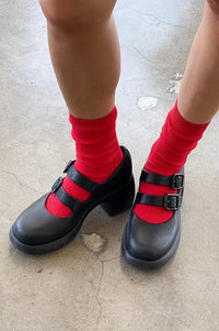 Le Bon Shoppe Crisp Red Socks