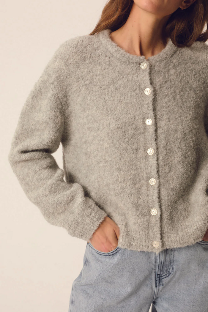 Des Petits Hauts Cristie Grey Cardigan - The Mercantile London