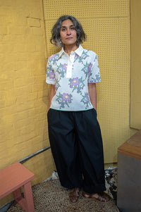 Sacrecoeur Thais Multicoloured Embroidered Polo - The Mercantile London