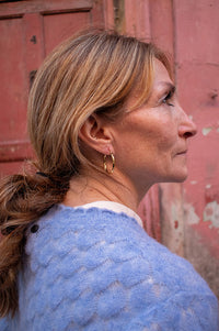 and danu Curlew Hoop Earrings