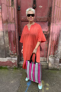 Cus Bell Sleeve Rouge Dress - The Mercantile London