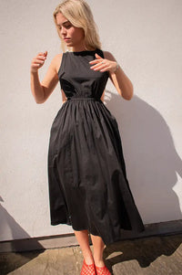 Thinking Mu Kin Black Dress - The Mercantile London