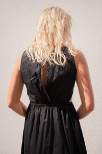 Thinking Mu Kin Black Dress - The Mercantile London