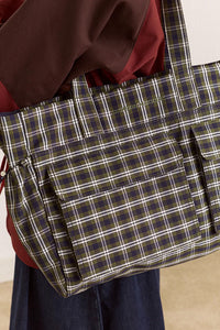 Damson Madder Eliza Lyra Check Bag