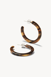 Machete Mini Hoops in Tiger's Eye RESIZE - The Mercantile London