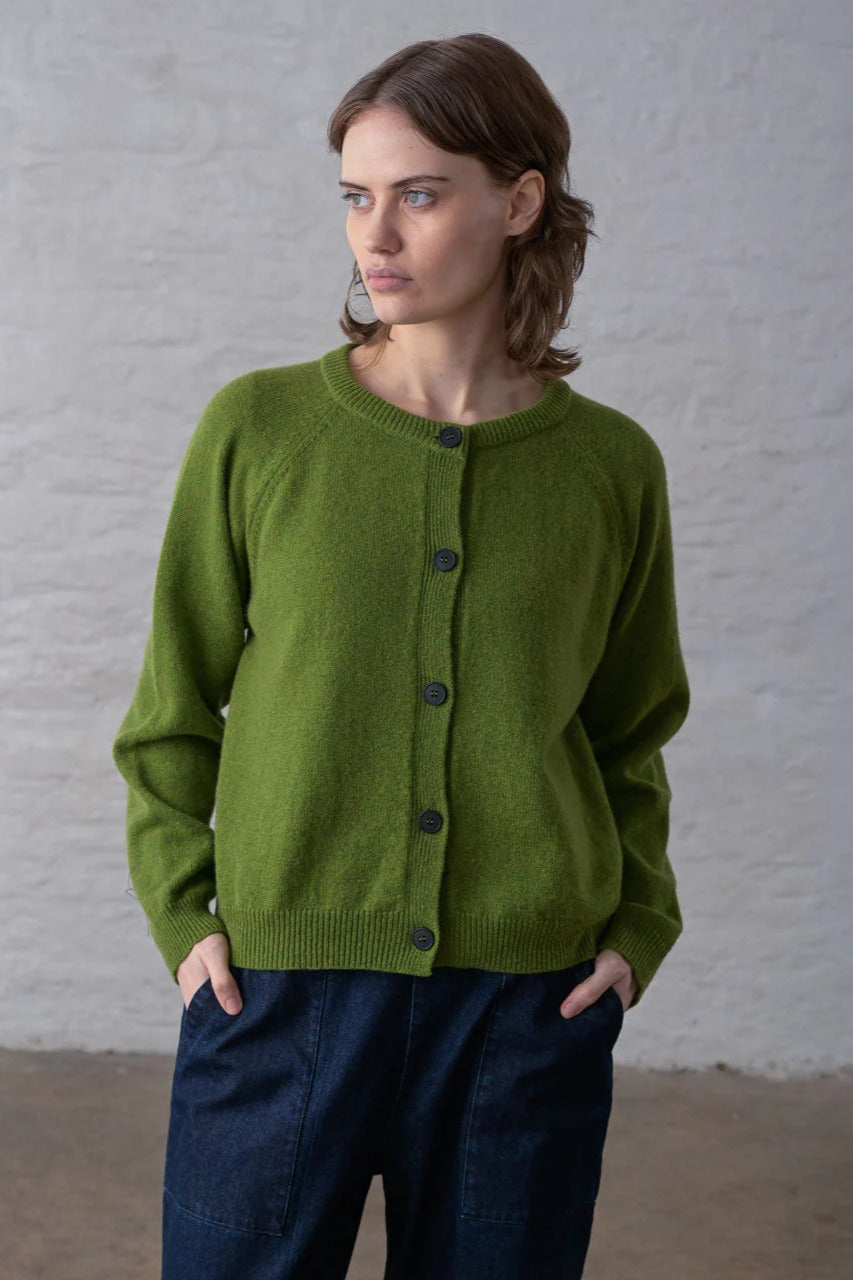 Bibico Layla Green Moss Cardigan