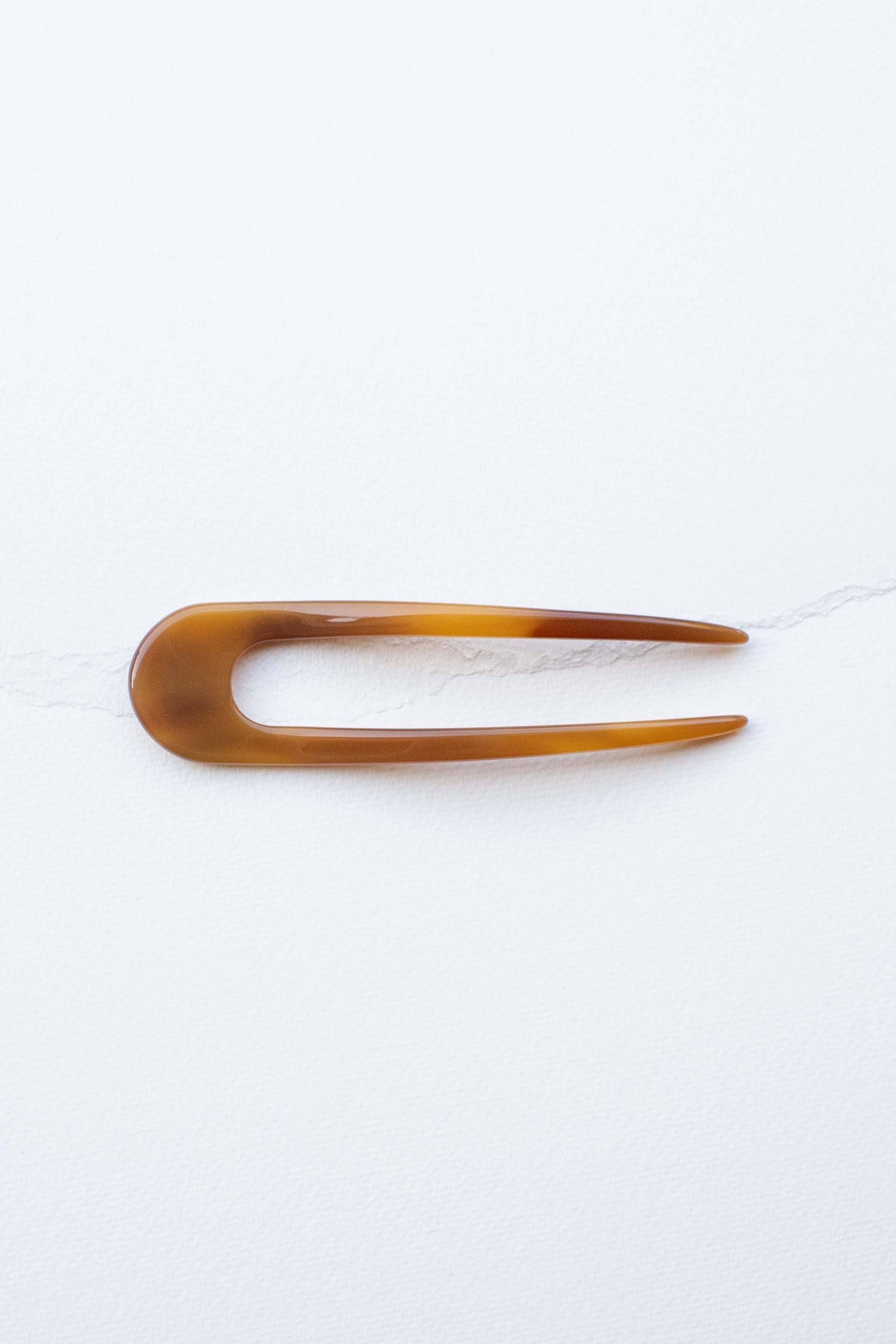 Tiepology Eco Brown Sugar French Hair Pin RESIZE - The Mercantile London