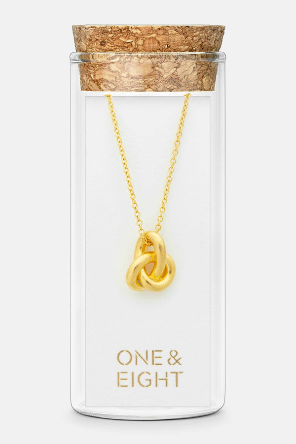 Gold Knot Necklace - The Mercantile London