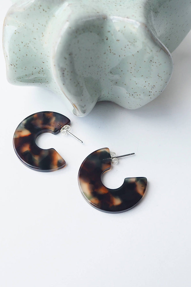 Custom Made Foret Hoop Earrings - The Mercantile London