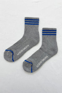 Le Bon Shoppe Girlfriend Grey Socks - The Mercantile London