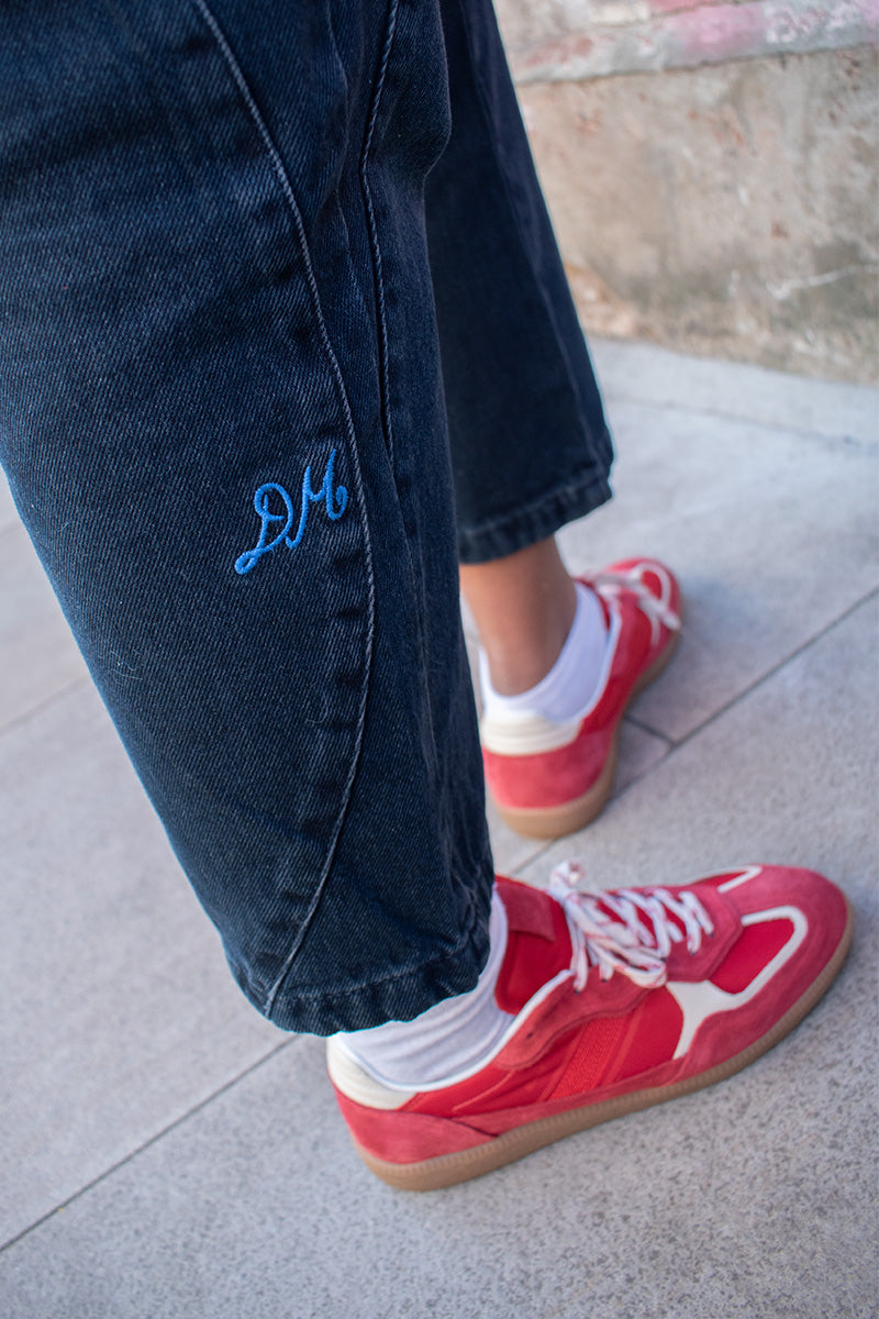 Damson Madder Juli Wavy Seam Jeans - The Mercantile London