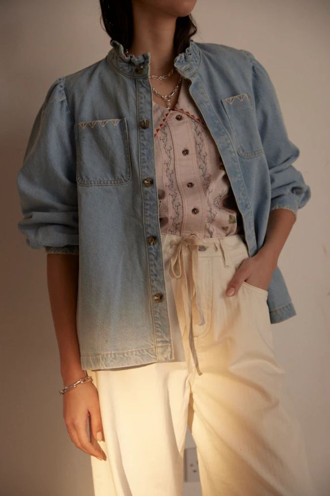 Seventy + Mochi Dana Sun Bleached Jacket - The Mercantile London