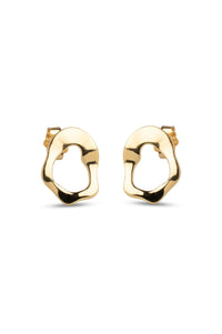 Enamel Copenhagen Daphne Gold Studs - The Mercantile London