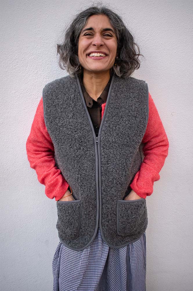 YOKO Deep Graphite Vest - The Mercantile London