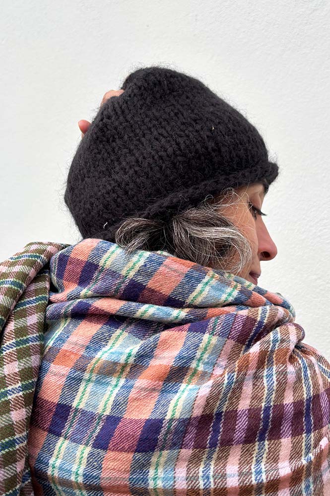 Dawn x Dare Black Beanie - The Mercantile London