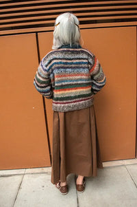 Dawn x Dare Genova Dark Multi Stripe Jumper