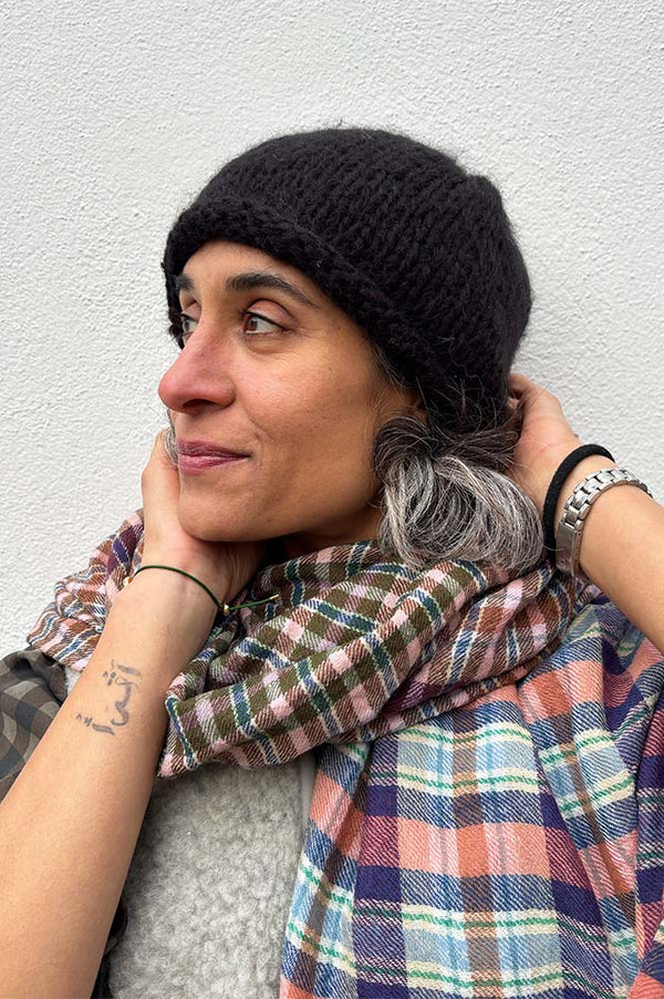 Dawn x Dare Black Beanie - The Mercantile London