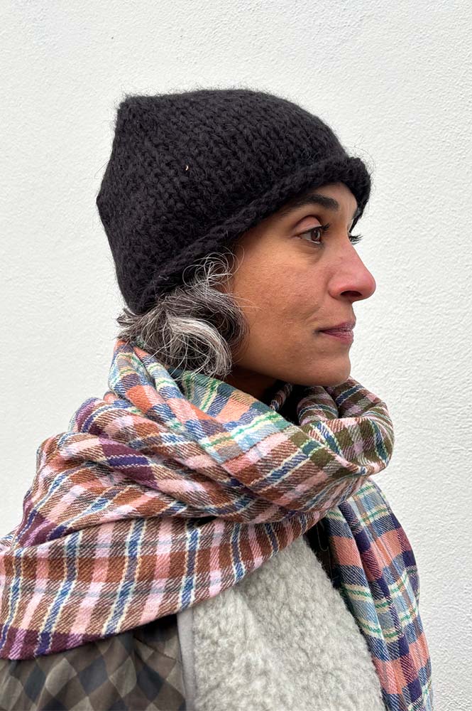 Dawn x Dare Black Beanie - The Mercantile London