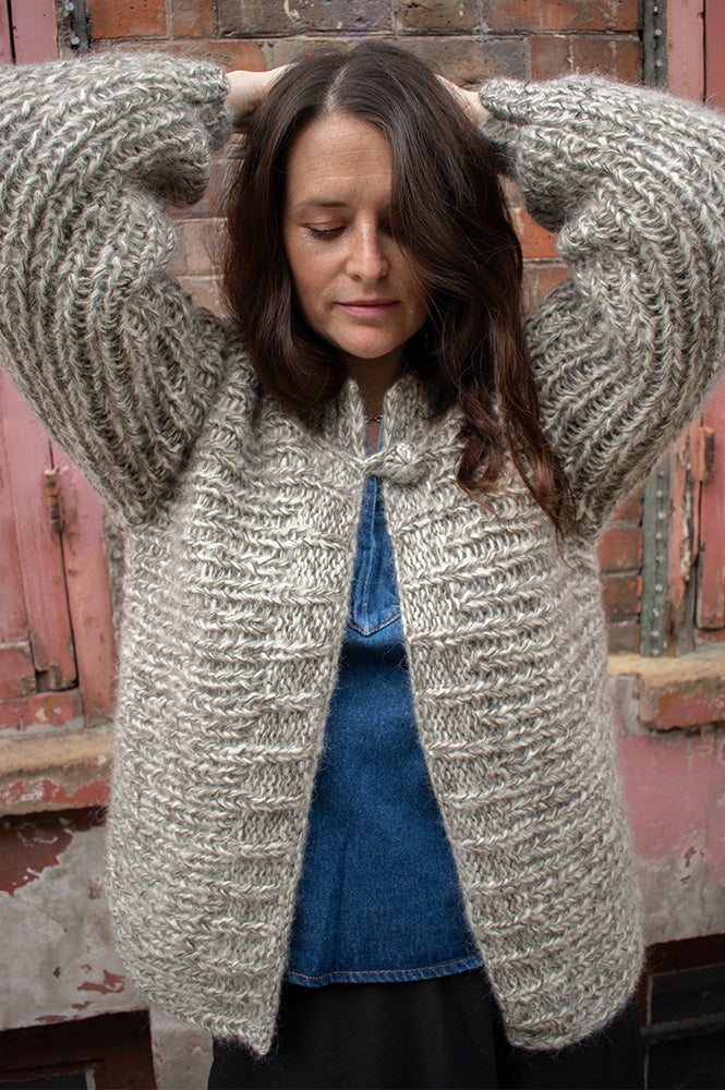 Dawn x Dare Barker Natural Cardigan - The Mercantile London