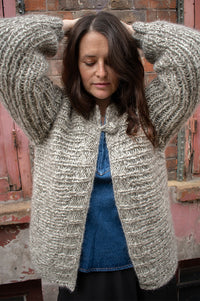 Dawn x Dare Barker Natural Cardigan - The Mercantile London