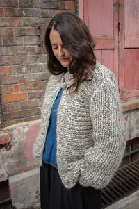 Dawn x Dare Barker Natural Cardigan - The Mercantile London