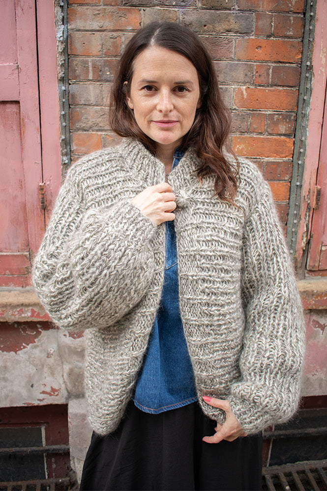 Dawn x Dare Barker Natural Cardigan - The Mercantile London
