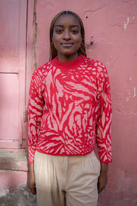 Dedicated Limhamn True Red Jumper - The Mercantile London