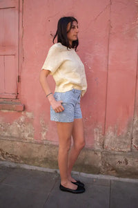 Marta Ceyla Coloniale Linen Top - The Mercantile London