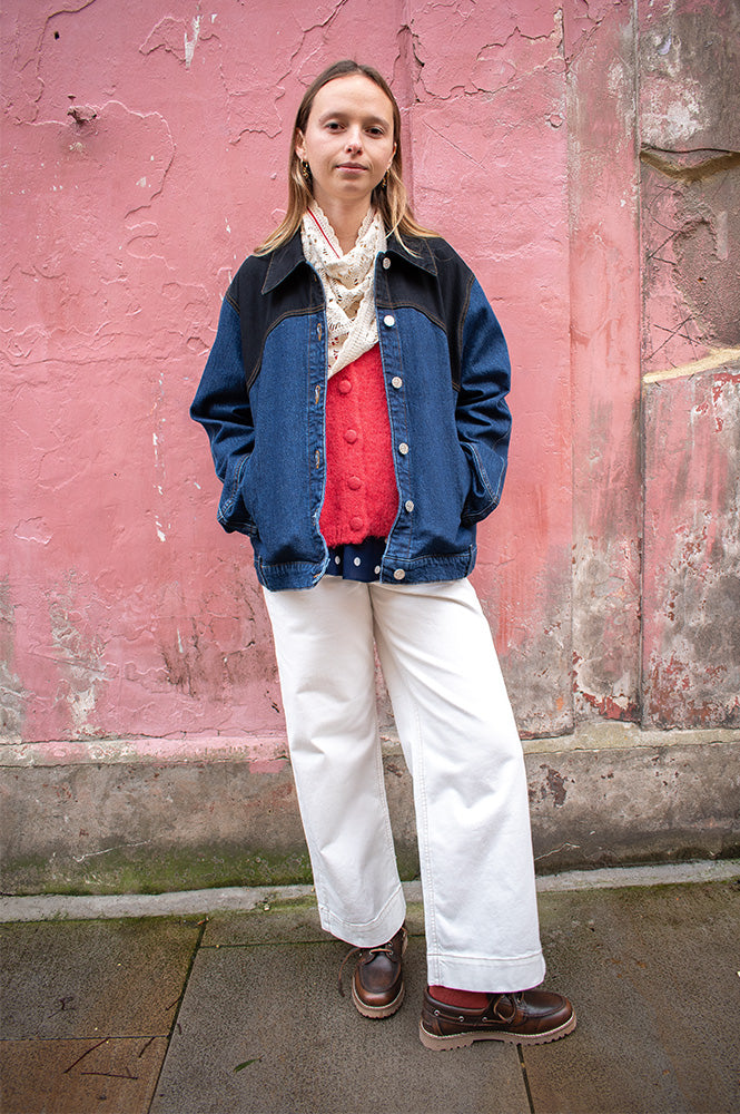 Baum Und Pferdgarten Bayson Dark Denim Jacket - The Mercantile London