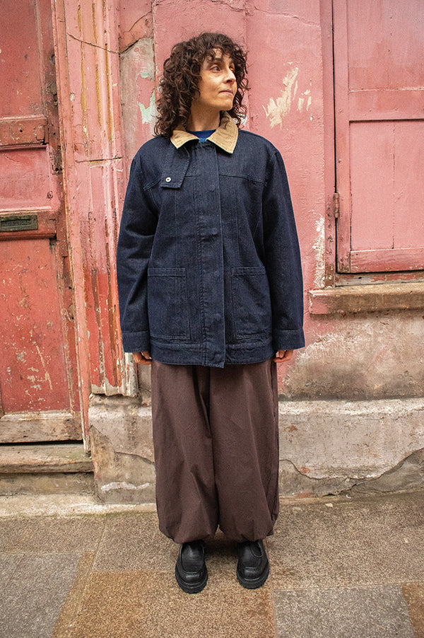 Object Sirennia Dark Washed Denim Jacket