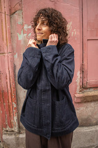 Object Sirennia Dark Washed Denim Jacket