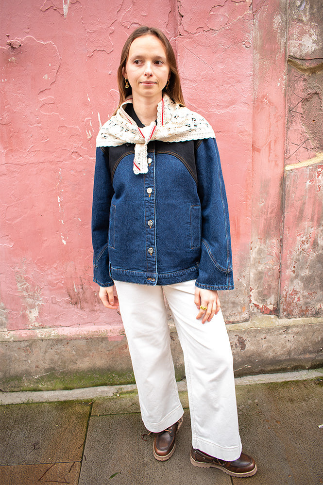 Baum Und Pferdgarten Bayson Dark Denim Jacket - The Mercantile London