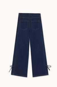 The Tiny Big Sister Lace Cutlines Denim Jeans - The Mercantile London