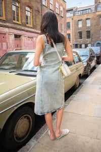 Dr Denim Nia Dress Drift Light Retro - The Mercantile London