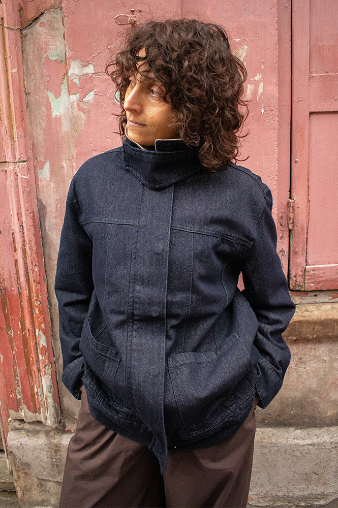 Object Sirennia Dark Washed Denim Jacket