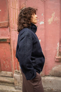 Object Sirennia Dark Washed Denim Jacket