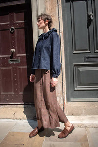 Des Petite Hauts Louizianne Dark Denim Shirt
