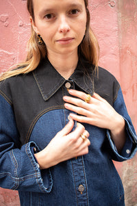 Baum Und Pferdgarten Bayson Dark Denim Jacket - The Mercantile London