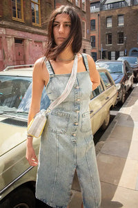 Dr Denim Nia Dress Drift Light Retro - The Mercantile London