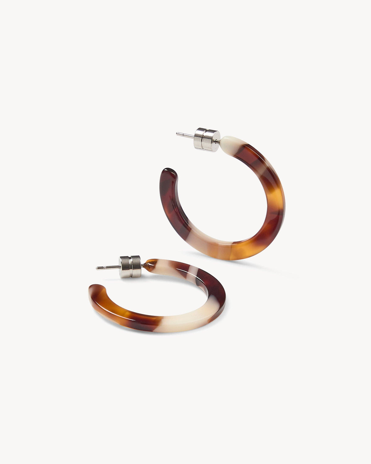 Machete Mini Hoops in Mocha RESIZE - The Mercantile London