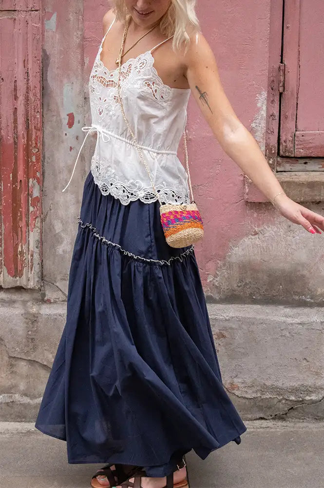 Diarte Bola Navy Skirt