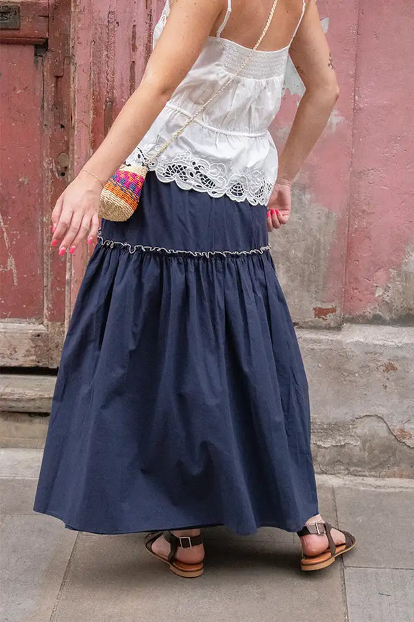 Diarte Bola Navy Skirt