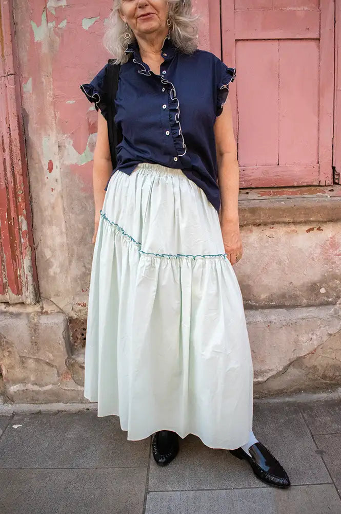 Diarte Bola Mint Green Skirt