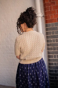 My Essential Wardrobe Diva Rice Knitted Cardigan - The Mercantile London