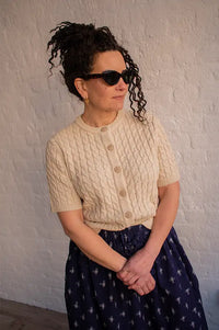 My Essential Wardrobe Diva Rice Knitted Cardigan - The Mercantile London