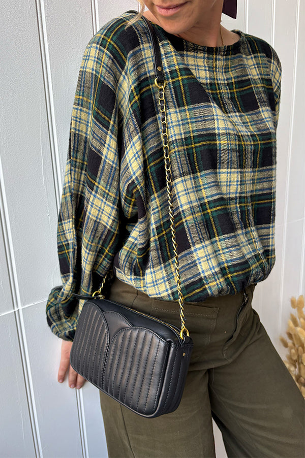 Sessùn Divinou Small Quilted Black Leather Bag - The Mercantile London