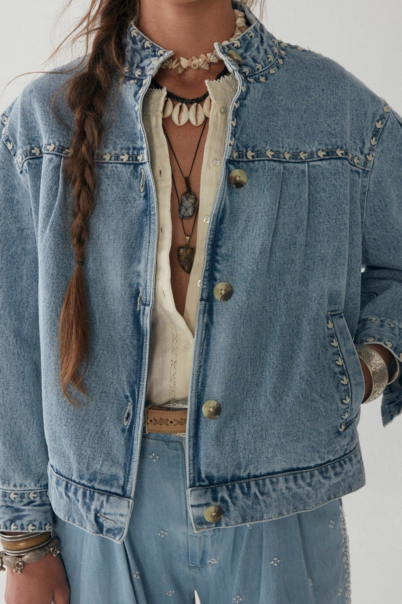 Maison Hotel Dolly Tennesse Blues Jacket - The Mercantile London