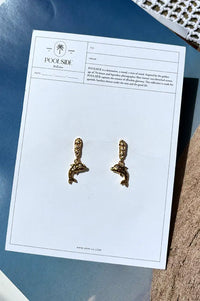 Anni Lu Delphine Gold Earrings