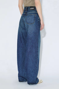 Dr Denim Donna High Relaxed Dark Fade Vintage Jeans - The Mercantile London