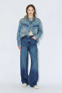 Dr Denim Donna High Relaxed Dark Fade Vintage Jeans - The Mercantile London